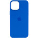 Чохол iPhone 12 Pro Max Silicone Case with MagSafe Capri Blue
