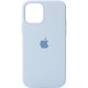 Чохол iPhone 12 Pro Max Silicone Case with MagSafe Cloud Blue