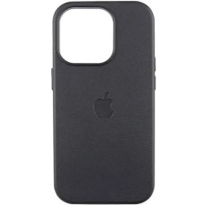 Чохол iPhone 13 Pro Leather Case with MagSafe Midnight