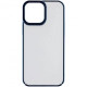 Чохол iPhone 13 Pro Max Baseus Crystal Case Blue