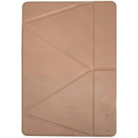 Чохол Origami Case iPad 12,9" (2022-2020) Leather pencil groove gold