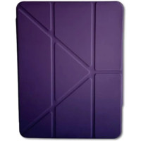 Чохол Origami Case iPad 12,9" (2022-2020) Leather pencil groove purple