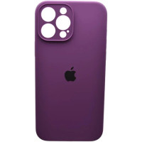 Чохол iPhone 13 Pro Max Silicone Case Full Camera Amethyst