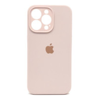 Чохол iPhone 13 Pro Silicone Case Full Camera Chalk pink
