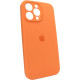 Чохол iPhone 13 Pro Max Silicone Case Full Camera Kumquat