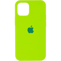 Чохол iPhone 14 Plus Silicone Case Full Juicy green