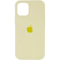 Чохол iPhone 14 Plus Silicone Case Full Mellow yellow