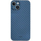Чохол iPhone 14 K-DOO Air Carbon Full Camera blue