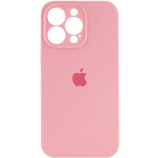 Чохол iPhone 13 Pro Max Silicone Case Full Camera light pink