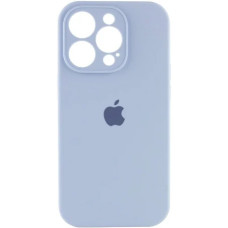 Чохол iPhone 13 Pro Max Silicone Case Full Camera lilac cream