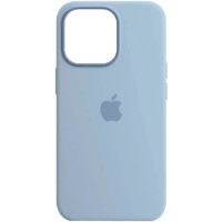 Чохол iPhone 13 Silicone Case with MagSafe blue fog