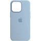 Чохол iPhone 13 Pro Silicone Case with MagSafe blue fog