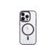 Чохол iPhone 14 Crystal Case Full Camera with MagSafe purple