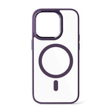 Чохол iPhone 14 Crystal Case with MagSafe marsala