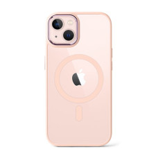Чохол iPhone 14 Plus Crystal Case with MagSafe pink