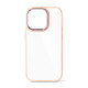 Чохол iPhone 12 Pro Max Crystal Case pink