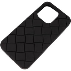Чохол Bottega iPhone 14 Plus Silicone black