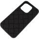 Чохол Bottega iPhone 14 Plus Silicone black