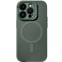 Чохол iPhone 13 Pro Max Stand Camera with MagSafe green
