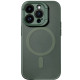 Чохол iPhone 13 Pro Max Stand Camera with MagSafe green