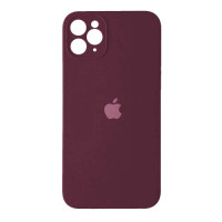 Чохол iPhone 13 Pro Max Silicone Case Full Camera marsala