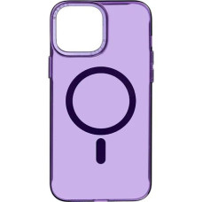 Чохол iPhone 14 Pro Clear Case with MagSafe purple