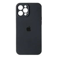 Чохол iPhone 13 Silicone Case Full Camera Charcoal grey