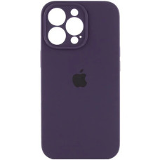 Чохол iPhone 14 Pro Silicone Case Full Camera elderberry