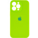 Чохол iPhone 14 Pro Silicone Case Full Camera juicy green