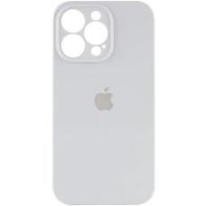 Чохол iPhone 13 Pro Max Silicone Case Full Camera White