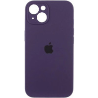 Чохол iPhone 14 Pro Max Silicone Case Full Camera elderberry
