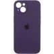 Чохол iPhone 14 Silicone Case Full Camera elderberry