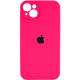 Чохол iPhone 14 Silicone Case Full Camera electric pink
