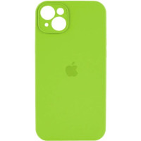 Чохол iPhone 14 Pro Max Silicone Case Full Camera juicy green