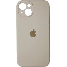 Чохол iPhone 14 Silicone Case Full Camera stone