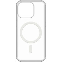 Чохол iPhone 15 Rock Guard Clear with Magnetic white