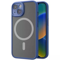 Чохол iPhone 15 Rock Guard Magnet Full Camera blue