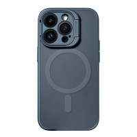 Чохол iPhone 15 Pro Max Stand Camera with MagSafe dark blue
