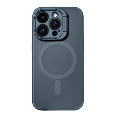 Чохол iPhone 15 Stand Camera with MagSafe dark blue