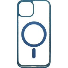 Чохол iPhone 13 Pro Max Frosted with MagSafe dark blue