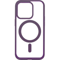Чохол iPhone 14 Frosted with MagSafe purple
