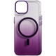 Чохол iPhone 14 Pro Max Shield Gradient with MagSafe purple