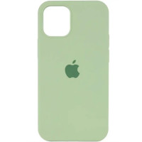 Чохол iPhone 15 Pro Max Silicone Case Full mint gum