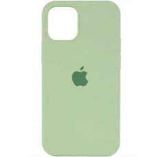 Чохол iPhone 15 Pro Silicone Case Full mint gum