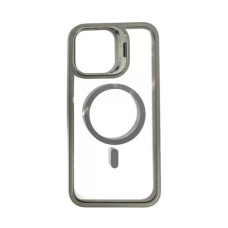 Чохол iPhone 15 Crystal Stand Camera gray