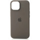 Чохол iPhone 15 Plus Silicone Case with MagSafe clay