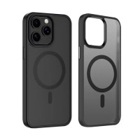 Чохол iPhone 15 Pro Guard matte with MagSafe gray