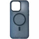 Чохол iPhone 15 Splattered with MagSafe dark blue