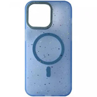 Чохол iPhone 15 Splattered with MagSafe sierra blue