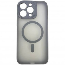 Чохол iPhone 15 Rock Guard Magnet Full Camera (Foldable Bracket) gray